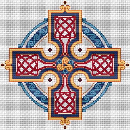 Celtic Knotworked Cross